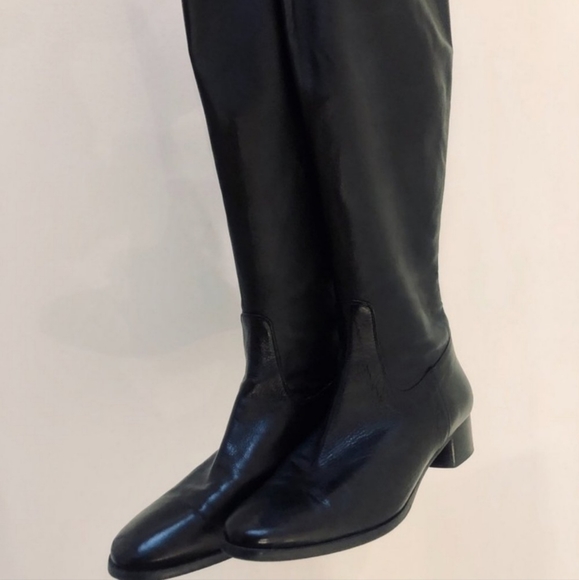 VITTORIO CARLI Leather Knee-high boots 9.5 but fit like 9 - Picture 7 of 9
